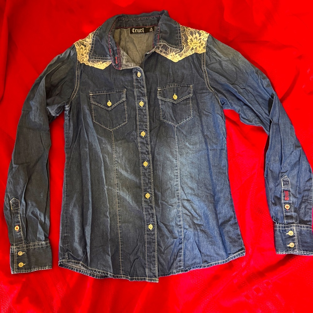 Cruel Denim Button Up